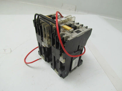 Allen Bradley 104-AO9NZ243 Ser A Reversing Contactor 600V 9A w/24VDC Coil