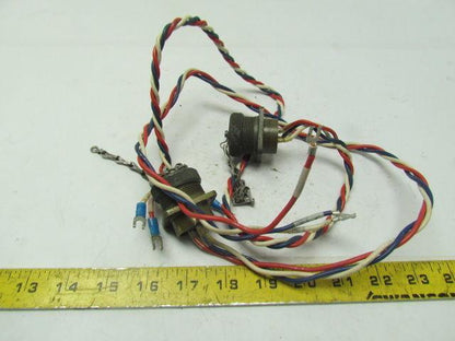 Amphenol MS3102A20-6S Connector w/3 Pin 20-6S Female Socket & Cap Lot of 2