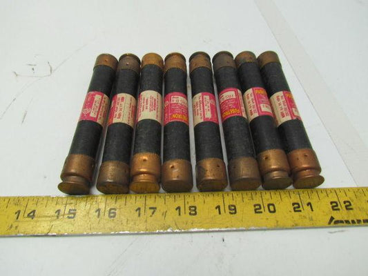 Bussmann FRS-R-4 Fusetron Fuse 4A 600VAC Lot of 8