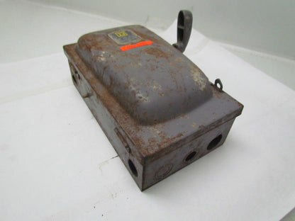 Square D A85341 Ser.A1 Fused single throw safety switch disconnect 30A 600V