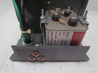 Myron Zucker Calmount Capacitor KNM43003-3 3KVAR 480 volt 3PH 60HZ Nema 12
