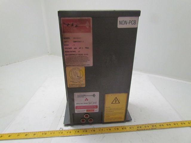 Myron Zucker Calmount Capacitor KNM43003-3 3KVAR 480 volt 3PH 60HZ Nema 12