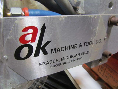 A OK Machine WAC Bar Robot machine utility routing bar