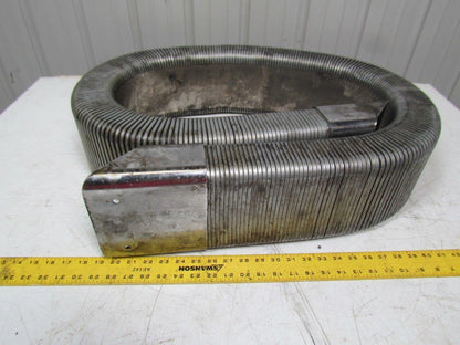 3" x 6" ID x 6' Steel Enclosed Wireway / Cable Hose Carrier