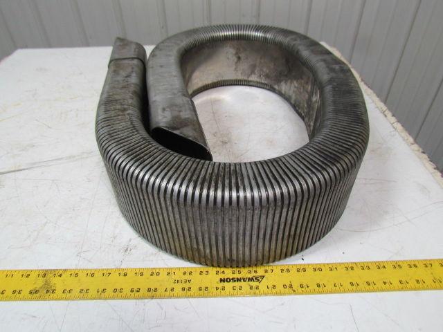 3" x 6" ID x 6' Steel Enclosed Wireway / Cable Hose Carrier