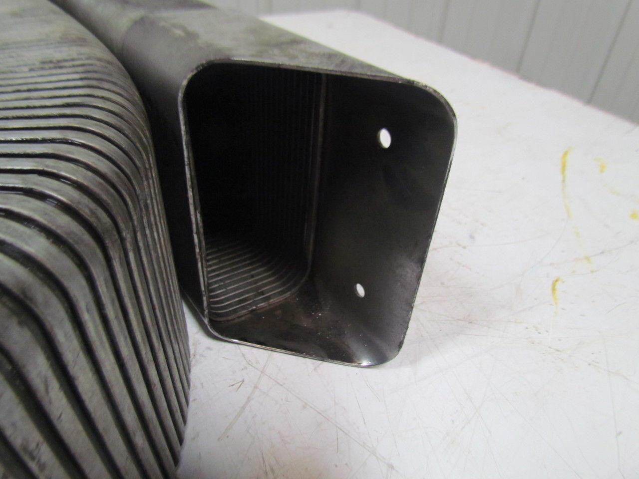 3" x 6" ID x 6' Steel Enclosed Wireway / Cable Hose Carrier