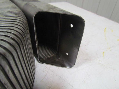 3" x 6" ID x 6' Steel Enclosed Wireway / Cable Hose Carrier