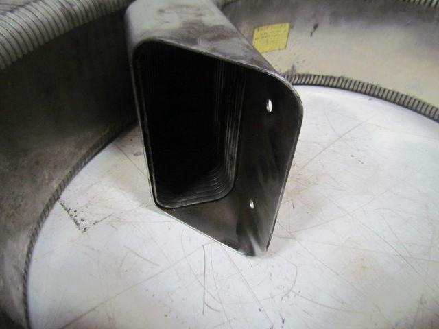 3" x 6" ID x 6' Steel Enclosed Wireway / Cable Hose Carrier