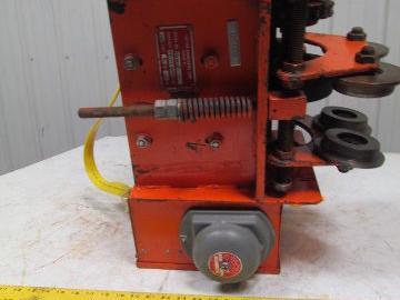 Saturn Eng T144 Monorail Bridge Tractor Powered Beam Power Trolley 4000Lb 70FPM