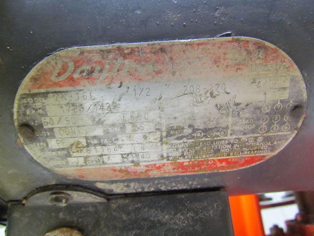 Saturn Eng T144 Monorail Bridge Tractor Powered Beam Power Trolley 4000Lb 70FPM