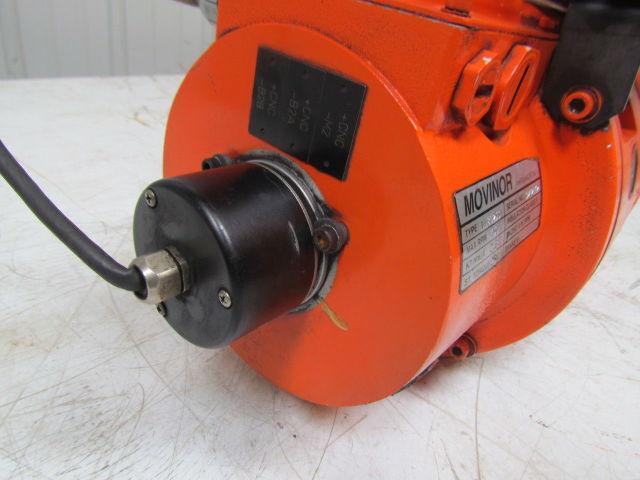 Movinor MM8025S Servo Motor w/Heidenhain ROD 426B-5000 Encoder