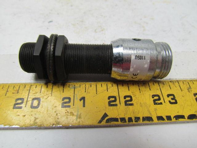 Turck B15-GT18-ADZ30X2-B1331/S34 Inductive Proximity Sensor w/Two Washers & Nuts