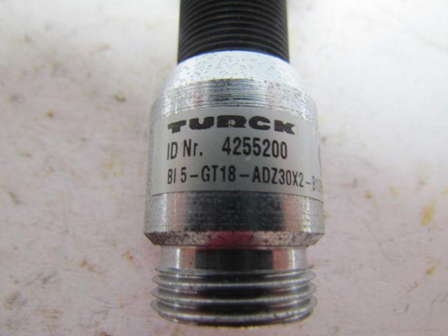 Turck B15-GT18-ADZ30X2-B1331/S34 Inductive Proximity Sensor w/Two Washers & Nuts