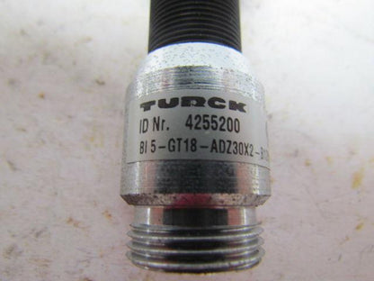 Turck B15-GT18-ADZ30X2-B1331/S34 Inductive Proximity Sensor w/Two Washers & Nuts