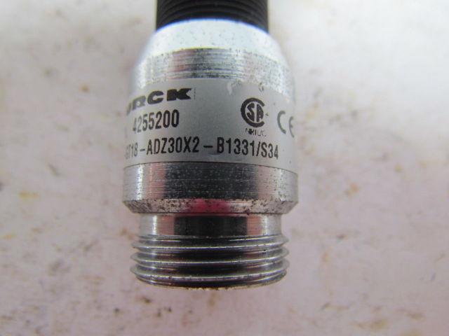 Turck B15-GT18-ADZ30X2-B1331/S34 Inductive Proximity Sensor w/Two Washers & Nuts