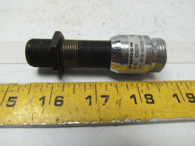 Turck B15-GT18-ADZ30X2-B1331/S34 Inductive Proximity Sensor w/One Nut