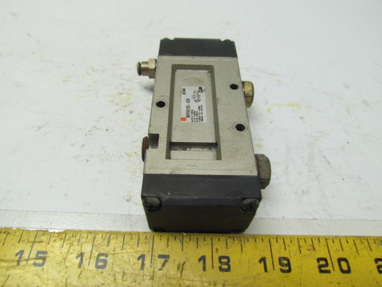 SMC NVFA5120-02N Piloted Air Control Valve Body Ported 4-Way 2 Position 5 Ports