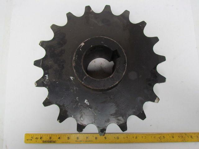 Martin 160B19 Steel Sprocket #160 2" Pitch Type C Hub 2-15/16" Bore 19Tooth