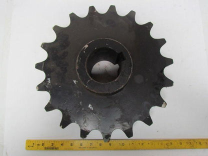 Martin 160B19 Steel Sprocket #160 2" Pitch Type C Hub 2-15/16" Bore 19Tooth