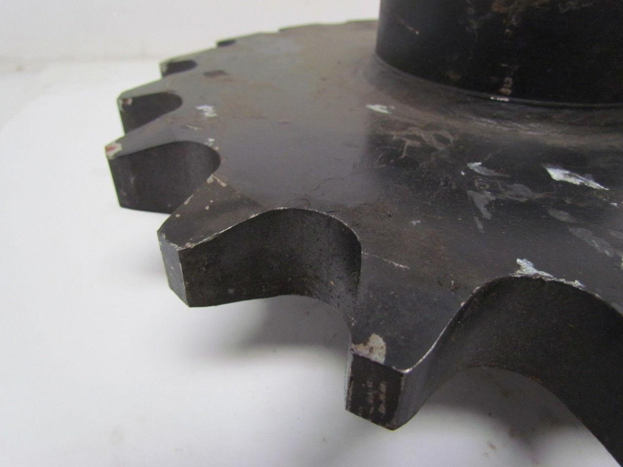 Martin 160B19 Steel Sprocket #160 2" Pitch Type C Hub 2-15/16" Bore 19Tooth