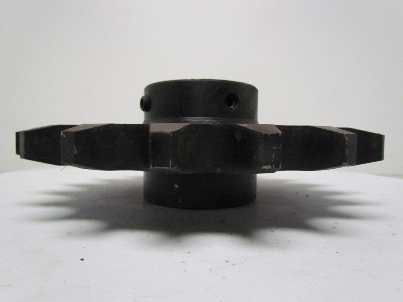 Martin 160B19 Steel Sprocket #160 2" Pitch Type C Hub 2-15/16" Bore 19Tooth