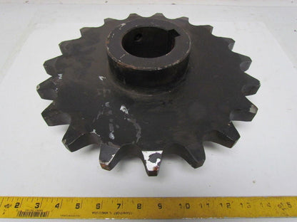 Martin 160B19 Steel Sprocket #160 2" Pitch Type C Hub 2-15/16" Bore 19Tooth
