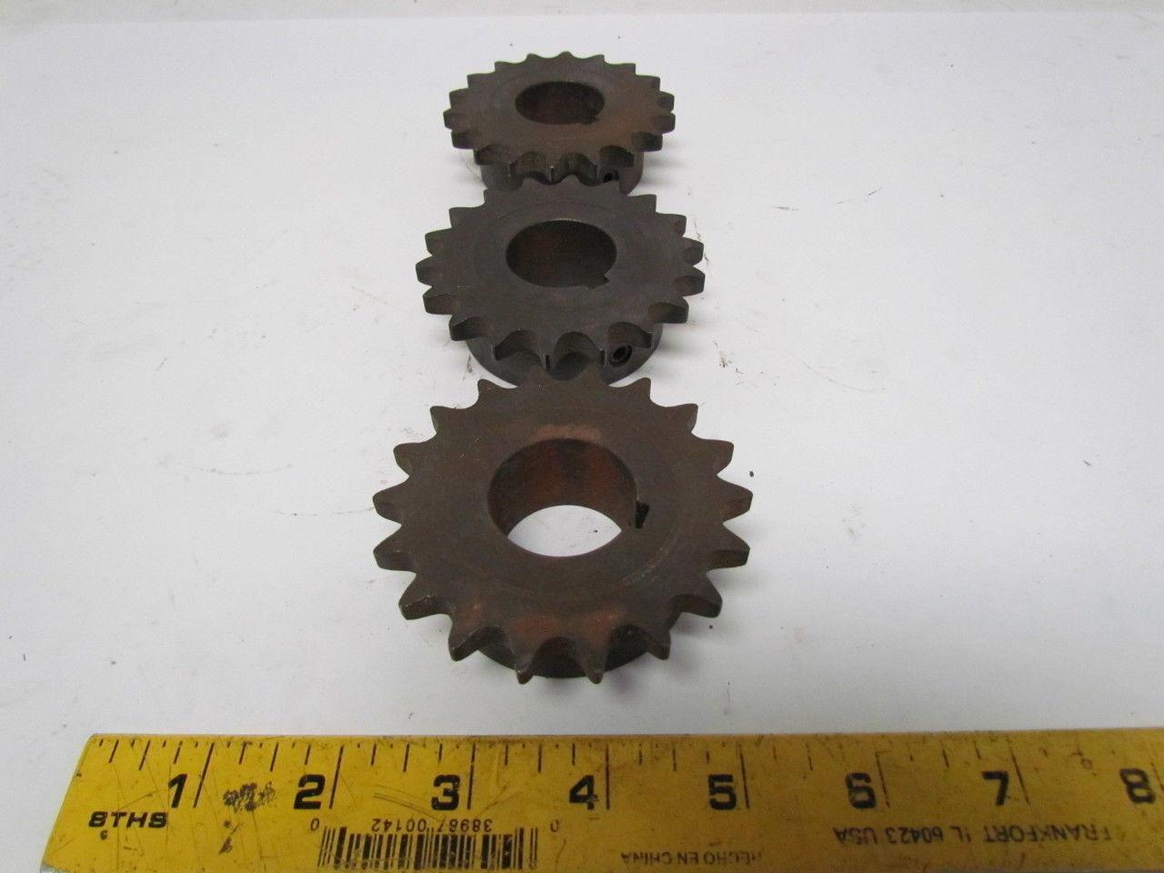 Martin 40BS18 1-3/16 No. 40 Roller Chain Sprocket 18 Tooth 1-3/16" Bore
