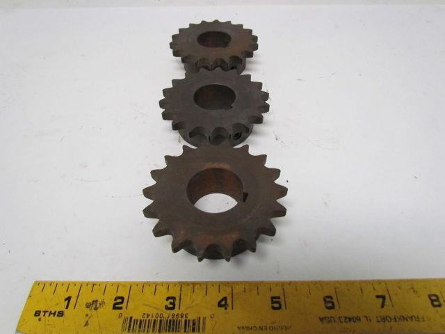 Martin 40BS18 1-3/16 No. 40 Roller Chain Sprocket 18 Tooth 1-3/16" Bore