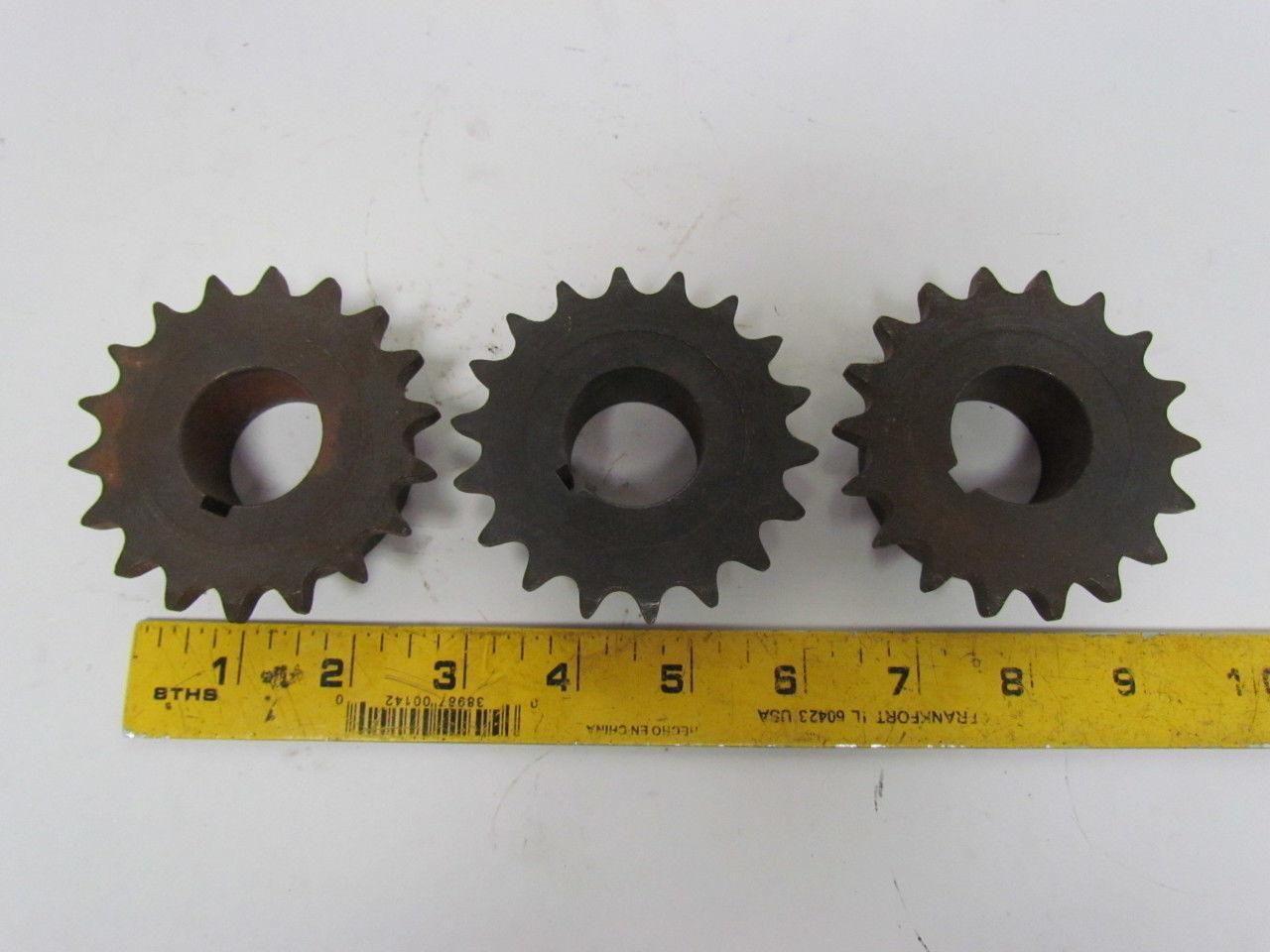 Martin 40BS18 1-3/16 No. 40 Roller Chain Sprocket 18 Tooth 1-3/16" Bore