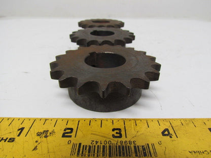 Martin 40BS18 1-3/16 No. 40 Roller Chain Sprocket 18 Tooth 1-3/16" Bore