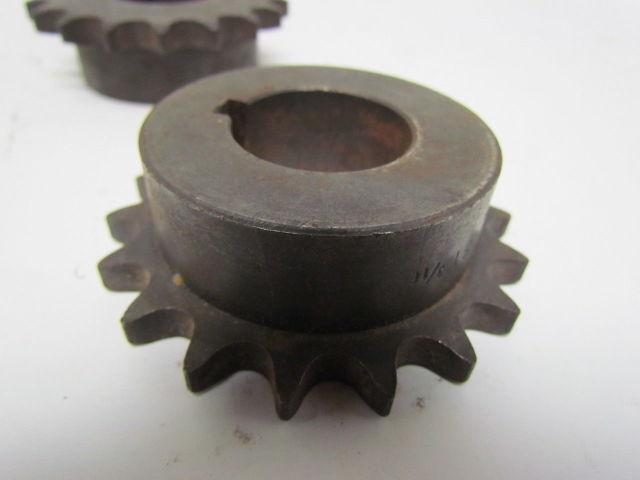 Martin 40BS18 1-3/16 No. 40 Roller Chain Sprocket 18 Tooth 1-3/16" Bore