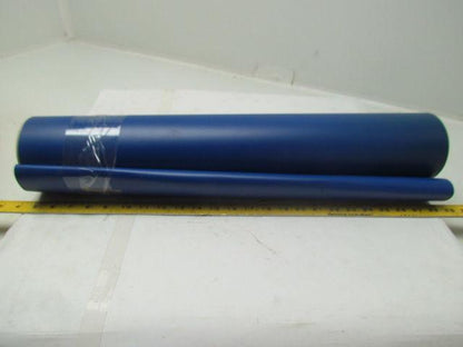 Blue Smooth Top Continuous Conveyor Belt 15Ft X 24" 0.050" Thick 1-Ply