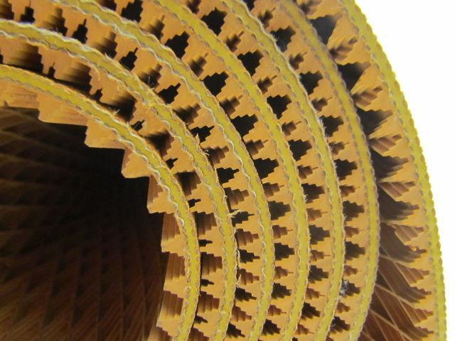 Diamond Top Incline Conveyor Belt 2-Ply 8Ft X 19-5/8" 9/32" Thick