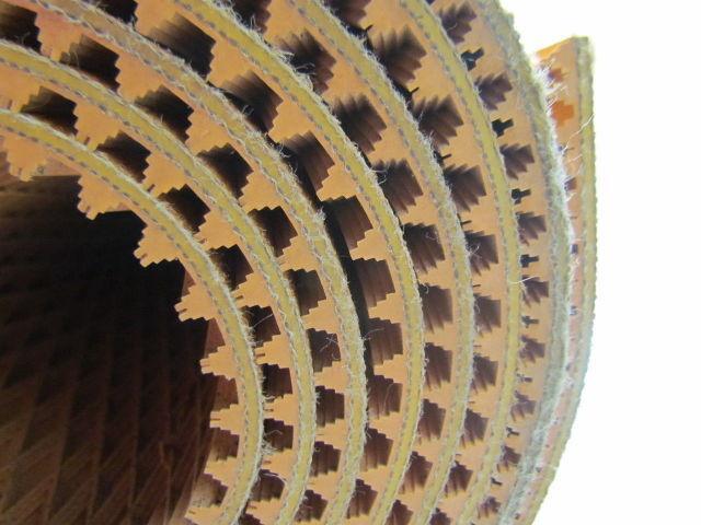 2 Ply Diamond Top Incline Conveyor Belt 10Ft X 18-7/8" 9/32" Thick
