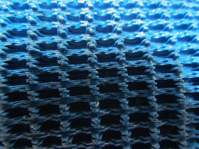 2 Ply Blue Rough Top Incline Conveyor Belt 6Ft X 24" 1/4" Thick