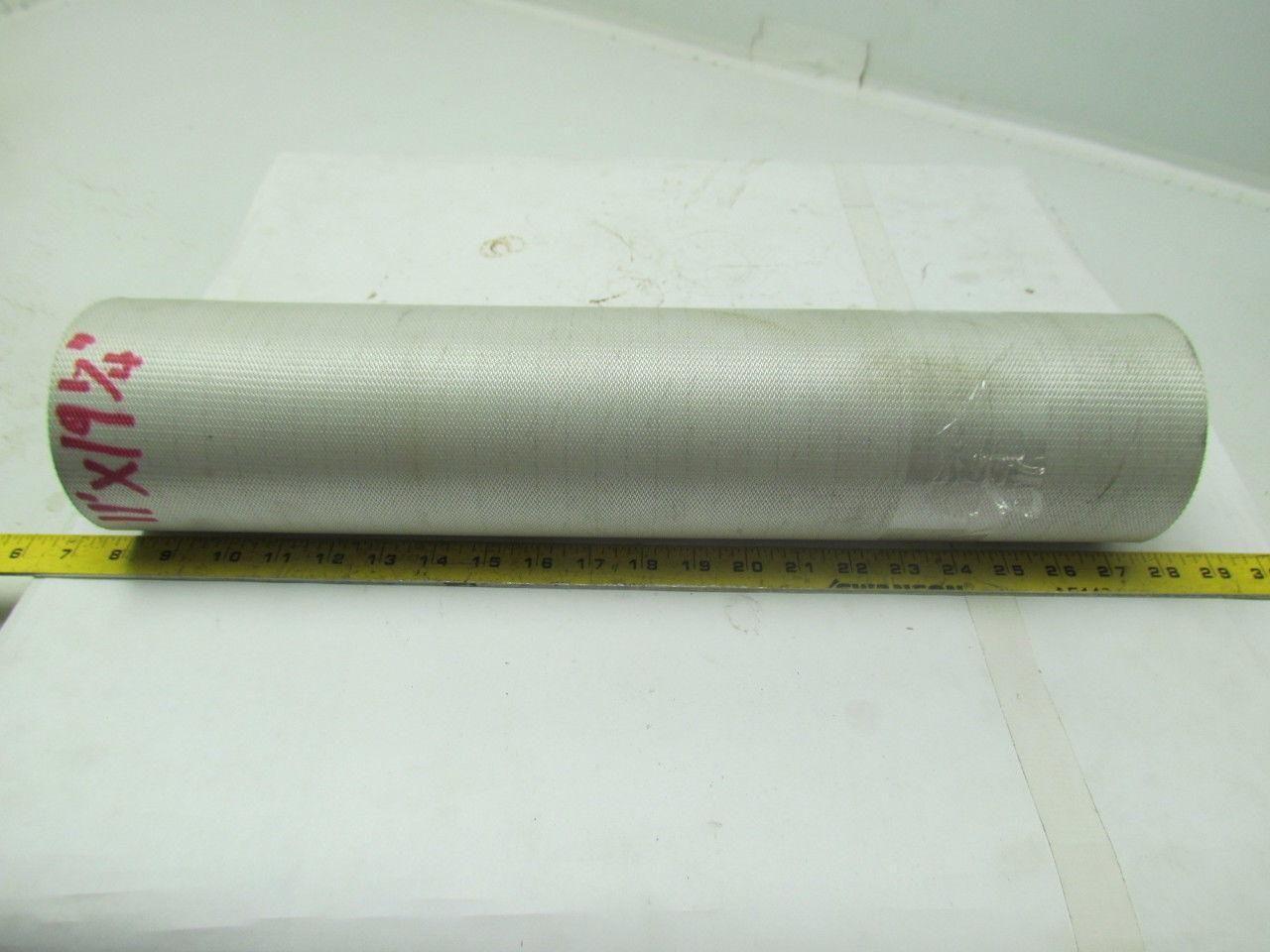 1 Ply Black Slip Top Nylon Backed Conveyor Belt 11Ft X 19-1/4" 0.075" Thick