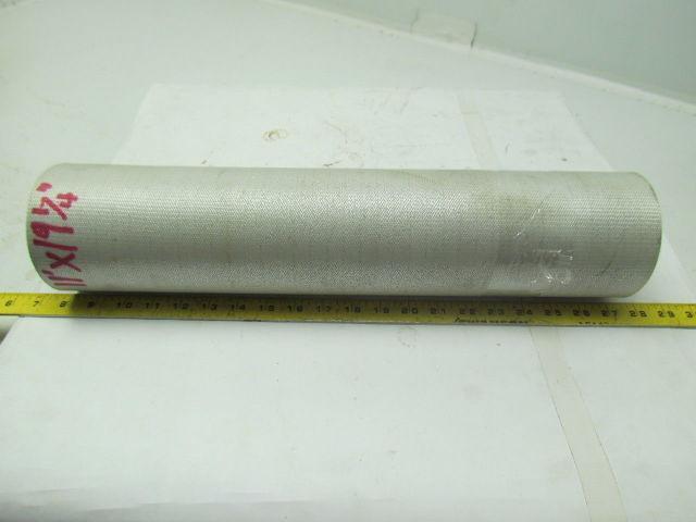 1 Ply Black Slip Top Nylon Backed Conveyor Belt 11Ft X 19-1/4" 0.075" Thick