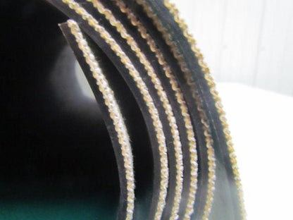 1 Ply Green Urethane Rubber Smooth Top Conveyor Belt 11Ft X 46" 0.224" Thick