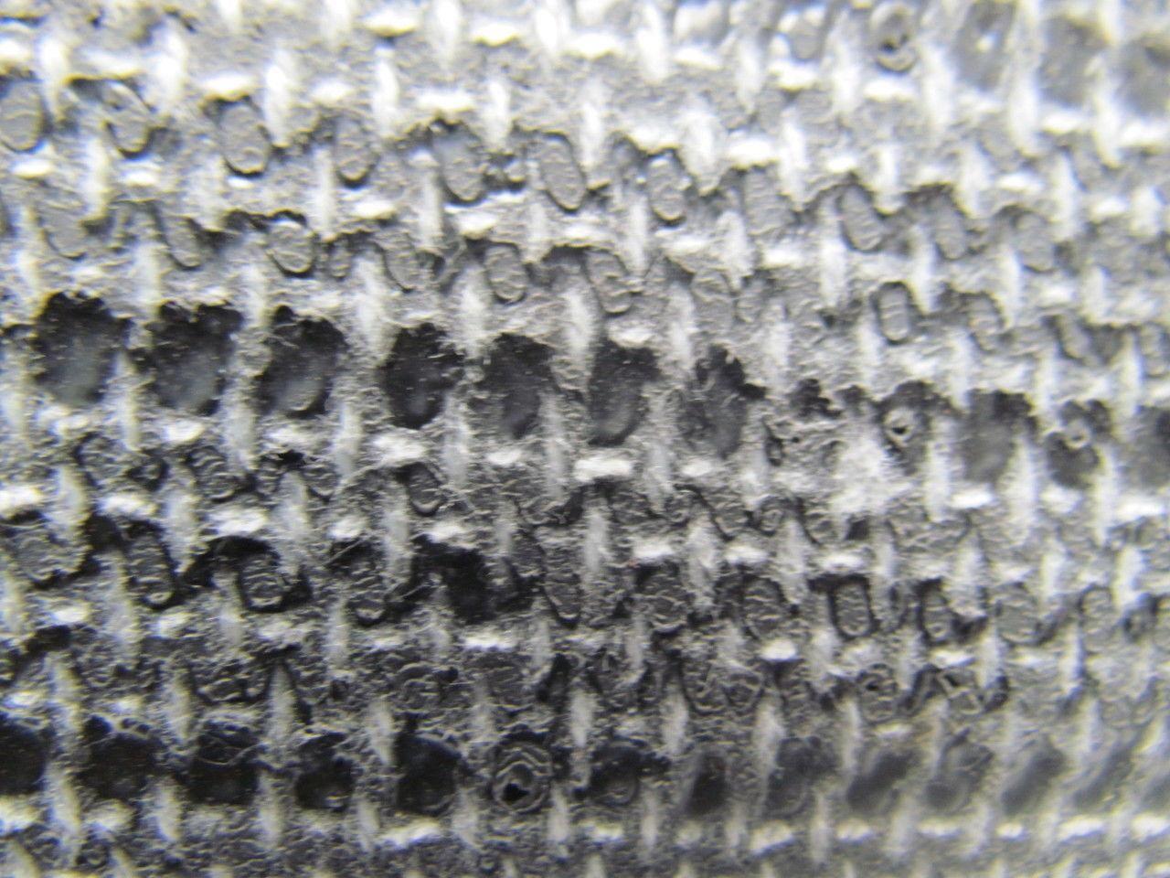 1 Ply Black Interwoven Polyester Brushed Conveyor Belt 18Ft X 16-7/8"