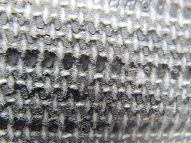 1 Ply Black Interwoven Polyester Brushed Conveyor Belt 18Ft X 16-7/8"