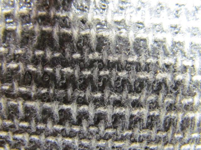 1 Ply Black Interwoven Polyester Brushed Conveyor Belt 30Ft X 17" 0.205" Thick