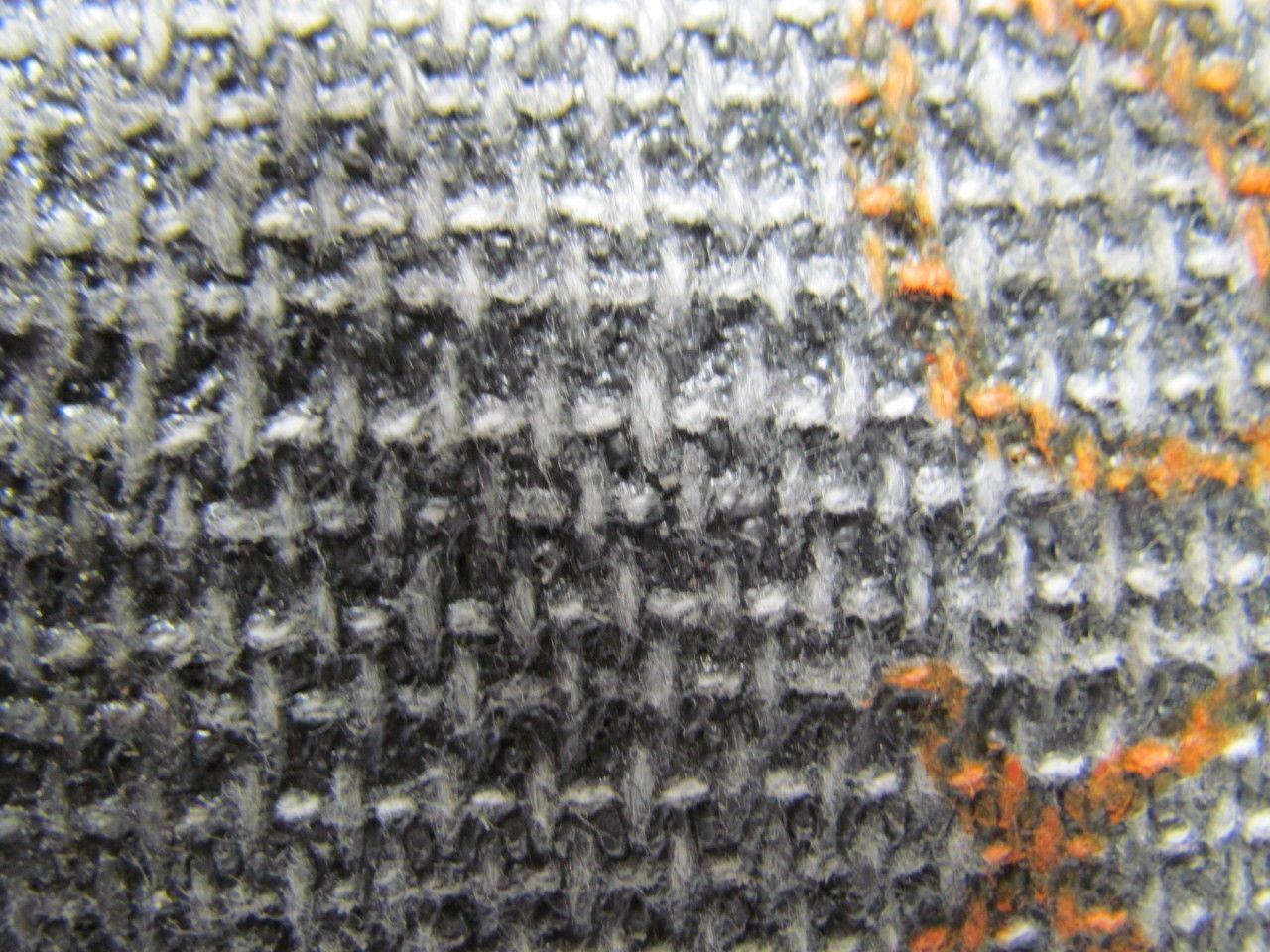 1 Ply Black Interwoven Polyester Brushed Conveyor Belt 30Ft X 8" 0.205" Thick