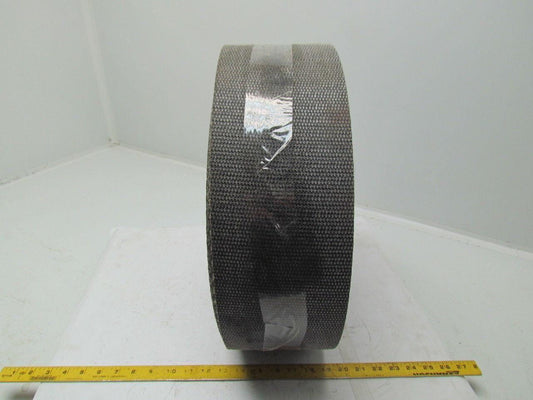 1 Ply Black Interwoven Polyester Brushed Conveyor Belt 122Ft X 5-1/2"