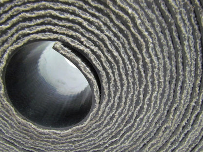 1 Ply Black Interwoven Polyester Brushed Conveyor Belt 122Ft X 5-1/2"