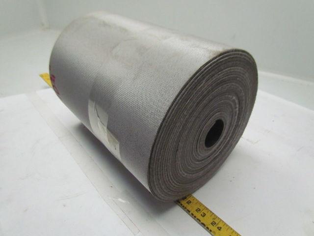 2 Ply Black PVC Top Nylon Backed Conveyor Belt 35Ft X 10-3/4" 0.130" Thick
