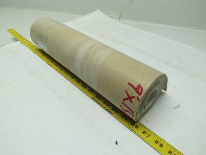 2 Ply White Smooth Top Nylon Backed Conveyor Belt 9Ft X 15-7/8" 0.090" Thick