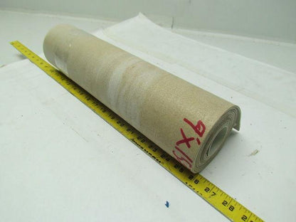 2 Ply White Smooth Top Nylon Backed Conveyor Belt 9Ft X 15-7/8" 0.090" Thick