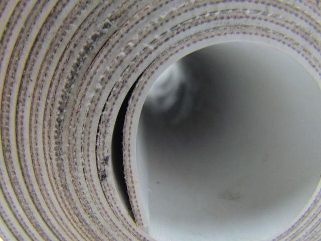 2 Ply White Smooth Top Nylon Backed Conveyor Belt 9Ft X 15-7/8" 0.090" Thick