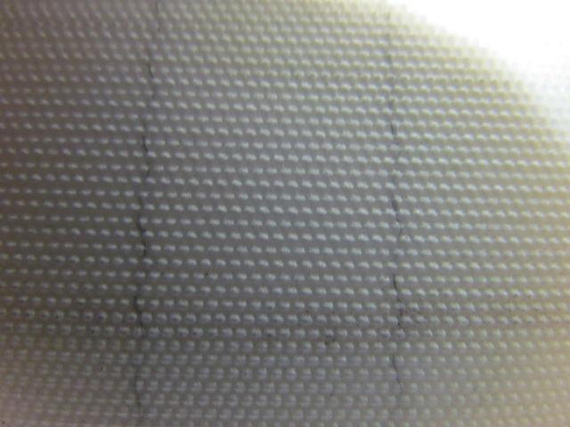 2 Ply Smooth Top Clear/White Urethane Rubber Conveyor Belt 29Ft X 29"