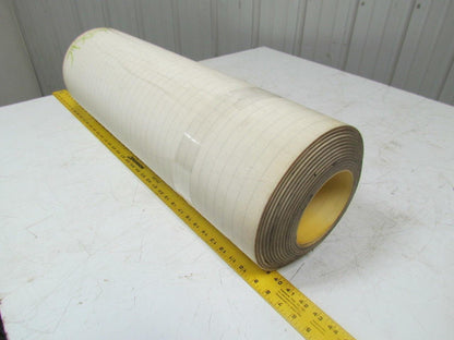 2 Ply Smooth Top Clear/White Urethane Rubber Conveyor Belt 29Ft X 29"